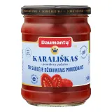 Karališkas pomidorų padažas su saulėje džiovintais pomidorais DAUMANTŲ, 500 g