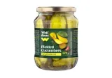 Pickles WELL DONE, sliced lengthwise, 670 g