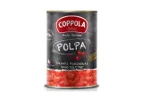 Canned diced tomatoes COPPOLA (POLPA) in their juice, 400 g
