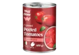 Canned peeled tomatoes REG WELL DONE, 400 g