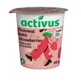 Instant strawberry-flavored porridge ACTIVUS, 70 g