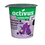 Instant oatmeal with berries ACTIVUS, 70 g