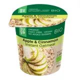 Organic oatmeal with apples and cinnamon AUGA, 60 g