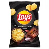 Чипсы картофельные со вкусом жареных ребрышек LAY'S, 130 г