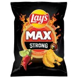 Chili pepper and green lemon flavored potato chips LAY'S MAX STRONG, 250 g