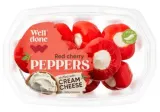 Stuffed cherry peppers with cheese WELL DONE, 49% fat, 150 g