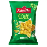 Curly cut potato chips with dill ESTRELLA, 250 g