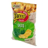 Dill flavored potato chips TAFFEL, 130 g