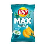Dzadzik flavored potato chips LAY'S MAX WAVY, 120 g