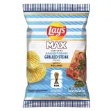 Wavy potato chips with grilled steak flavor LAY'S MAX WAVY, 120 g