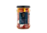 Stuffed red cherry peppers WELL DONE PREMIUM, in rapeseed oil, 250 g