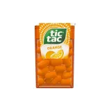 Orange flavor candies TIC TAC, 18 g