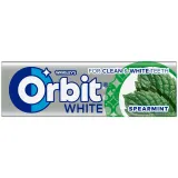 Chewing gum ORBIT WHITE SPEARMINT, 14 g