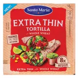 Thin whole grain wheat tortillas SANTA MARIA, 240 g (8 pcs.)