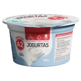 A2 milk lactose-free yogurt with vitamins, minerals and omega-3 fatty acids 2,5% fat, 180 g
