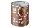 Canned BORLOTTI beans WELL DONE, 400 g