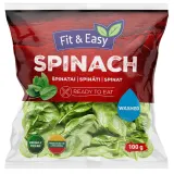 Washed spinach FIT&EASY, 100 g