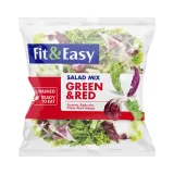 Fit & Easy green & red salad mix, 150 g