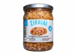 Canned peas with smoked pig ears SKANOVĖ, 500 g