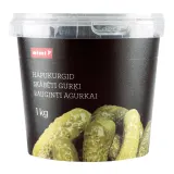 Pickled cucumbers RIMI, 1 kg / 600 g