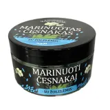 Marinated garlic with herbs ZAVIŠINĖS, 80 g