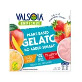 Plant-based mango and strawberry ice cream VALSOIA, 280 g