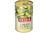 Pasteurized green olives pitted EXTRA LINE, 280 g