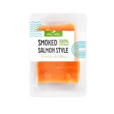 Smoked lard style plant-based slices WELL WELL, 100 g