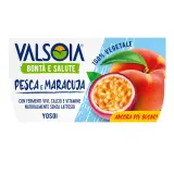 Soy product with peach and passionfruit VALSOIA, 250 g