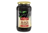 Black olives pitted EXTRA LINE, 880 g