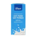 Молоко RIMI SMART, (UHT) 2%, 1 л