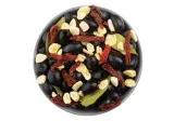 Marinated olives with sun-dried tomatoes and garlic (pitted), 300 g