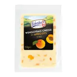 Cheese with apricots WENSLEYDALE, 38%, 150 g