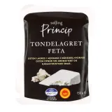 Feta cheese branded in a barrel PRINCIP, 150g