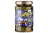 Canned green olives WELL DONE in citrus marinade (pitted), 340 g