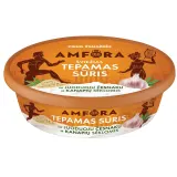 Spreadable cheese AMFORA, black garlic, 24%, 180 g