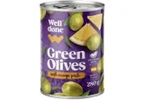 Green olives WELL DONE stuffed with orange paste, 280 g