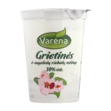 VARĖNOS сметана и растительный жир, 30%, 360 г