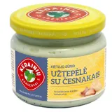 Hard cheese spread with garlic KKF, 280 g