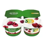 Yogurt with cherry and bifido ACTIVIA, 2.6%, 480g