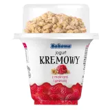 Creamy yogurt with raspberry and granola BAKOMA, 230g