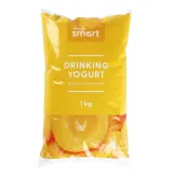 Peach flavored drinking yogurt RIMI SMART, 1 kg