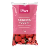 Strawberry flavored drinking yogurt RIMI SMART, 1 kg