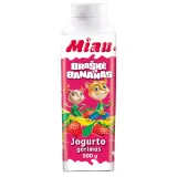 Yogurt drink MIAU with strawberry, 1.4%, 500 g