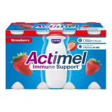 Strawberry flavored yogurt drink ACTIMEL, 1.5%, 8x100g