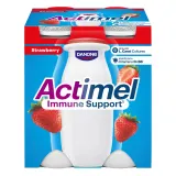 Strawberry yogurt drink ACTIMEL, 1.5%, 4x100g