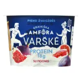 Cottage cheese with figs GREEK AMFORA, 0.8%, 200g