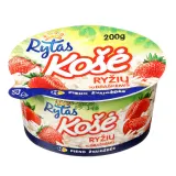 Rice porridge with strawberries RYTAS, 6%, 200 g