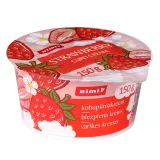 Cottage cheese cream with strawberries RIMI, 6.1%, 150 g