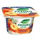 Buttermilk cottage cheese with peaches GAMTOS, 2.3%, 130 g